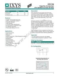 CPC1706Y Datasheet Cover