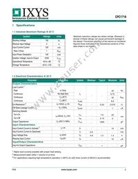 CPC1718J Datasheet Page 2