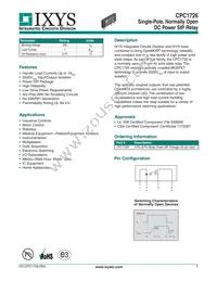 CPC1726Y Datasheet Cover