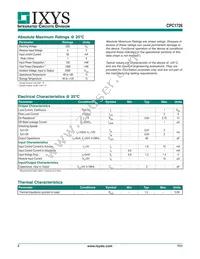 CPC1726Y Datasheet Page 2