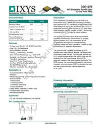 CPC1777J Datasheet Cover