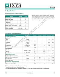 CPC1788J Datasheet Page 2
