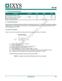 CPC1788J Datasheet Page 3