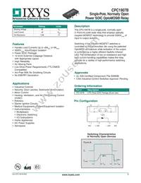 CPC1907B Datasheet Cover