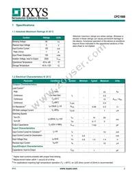 CPC1908J Datasheet Page 2