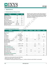 CPC1909J Datasheet Page 2