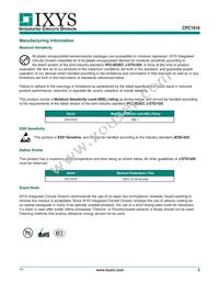 CPC1916Y Datasheet Page 5