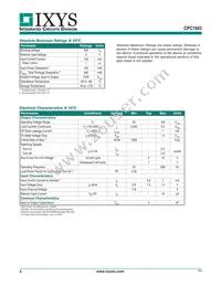 CPC1943G Datasheet Page 2