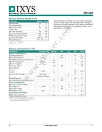 CPC1945Y Datasheet Page 2