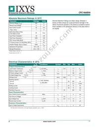 CPC1964BX6 Datasheet Page 2