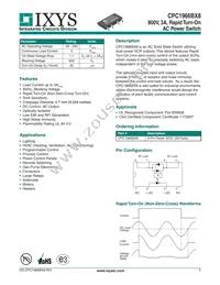 CPC1966BX8 Datasheet Cover