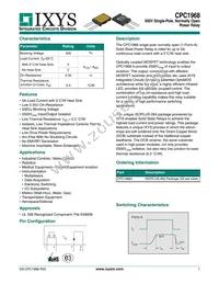 CPC1968J Datasheet Cover