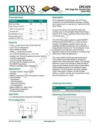 CPC1979J Datasheet Cover