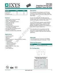 CPC1983Y Datasheet Cover