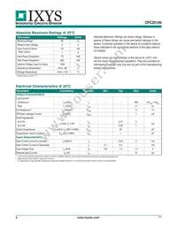 CPC2014NTR Datasheet Page 2