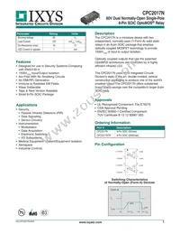 CPC2017N Datasheet Cover