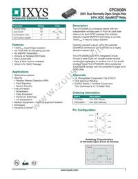 CPC2030NTR Datasheet Cover