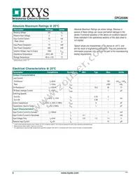 CPC2030NTR Datasheet Page 2