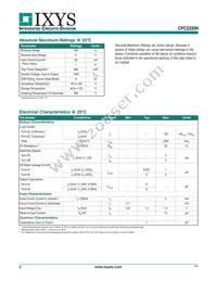CPC2330N Datasheet Page 2