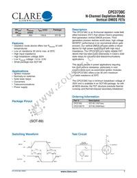 CPC3730C Datasheet Cover