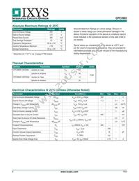 CPC3902ZTR Datasheet Page 2