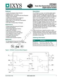 CPC5001GS Datasheet Cover