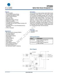 CPC5604ATR Datasheet Cover