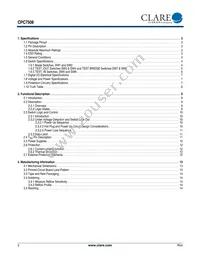 CPC7508BTR Datasheet Page 2