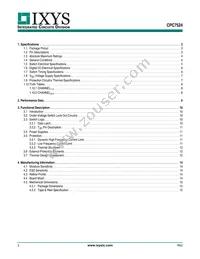 CPC7524B Datasheet Page 2