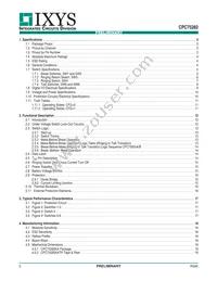 CPC75282KATR Datasheet Page 2