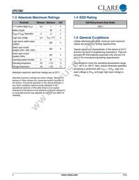 CPC7581MBTR Datasheet Page 4