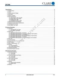 CPC7582MBTR Datasheet Page 2