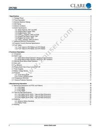 CPC7583BCTR Datasheet Page 2