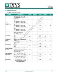 CPC7595ZCTR Datasheet Page 5