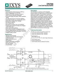 CPC7695BC Datasheet Cover