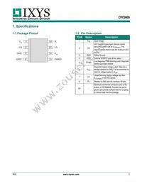 CPC9909NETR Datasheet Page 3