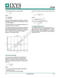 CPC9909NETR Datasheet Page 8