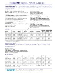 CPCI-204-1203G Datasheet Page 2