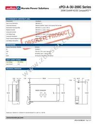 CPCI-A-3U-200C Datasheet Page 3