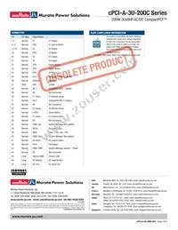 CPCI-A-3U-200C Datasheet Page 4