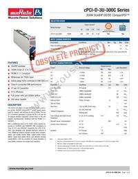 CPCI-D-3U-300C Datasheet Cover