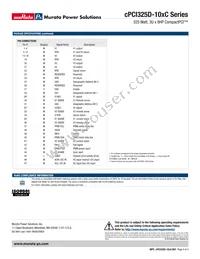 CPCI325D-101C Datasheet Page 4