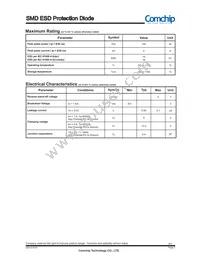 CPDA10R5V0U-HF Datasheet Page 2