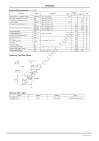 CPH3350-TL-W Datasheet Page 2