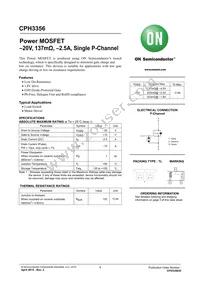 CPH3356-TL-H Datasheet Cover