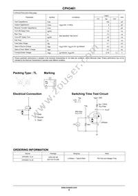 CPH3461-TL-H Datasheet Page 2