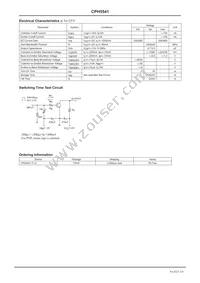 CPH5541-TL-E Datasheet Page 2