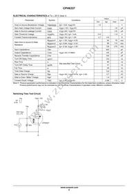 CPH6337-TL-W Datasheet Page 2