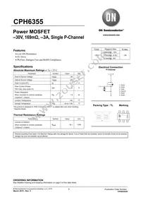 CPH6355-TL-H Datasheet Cover