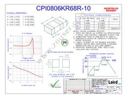 CPI0806KR68R-10 Cover